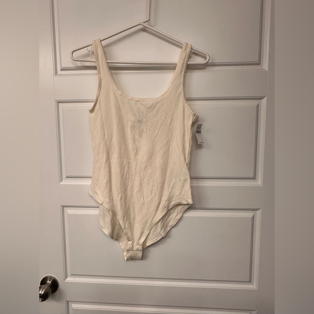 NWT Cream Body Suit